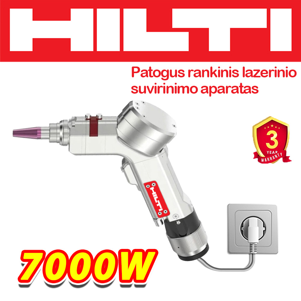 7000 W【2 in 1】 Suvirinimas / pjovimas, suvirinimo storis: 0-8 mm